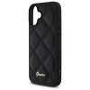 Guess GUHCP16SPSQSQSK iPhone 16 6.1 czarny/black hardcase Quiled Metal Logo